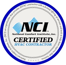 NCI Certified — National Comfort Institute